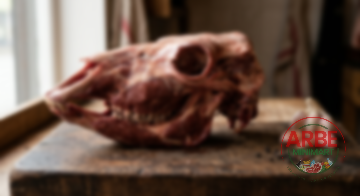 Fresh Beef Head (Without Skin)
