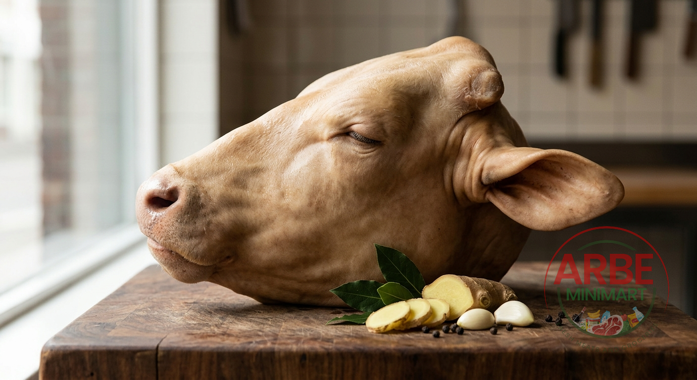 Fresh Beef Whole Head