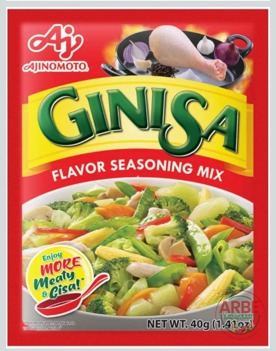AJI Ginisa Flavor Seasoning Mix 40g