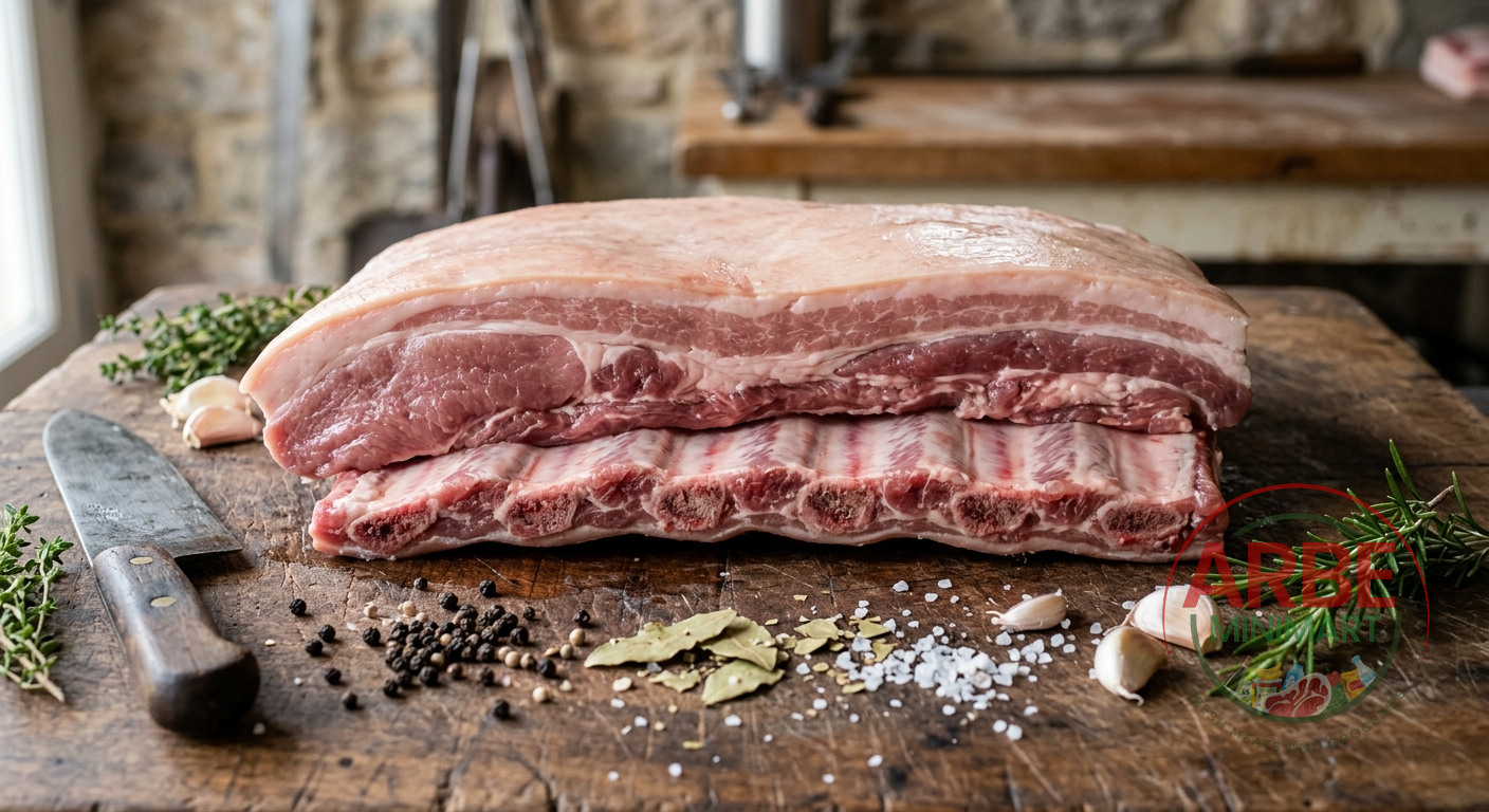 Fresh Pork Belly (Plank with Ribs)