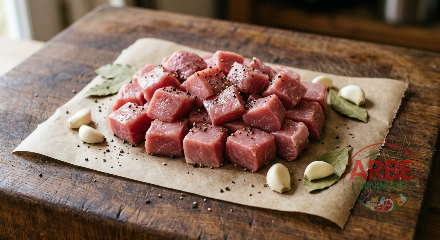 Fresh Pork Cubes (Lean Meat)
