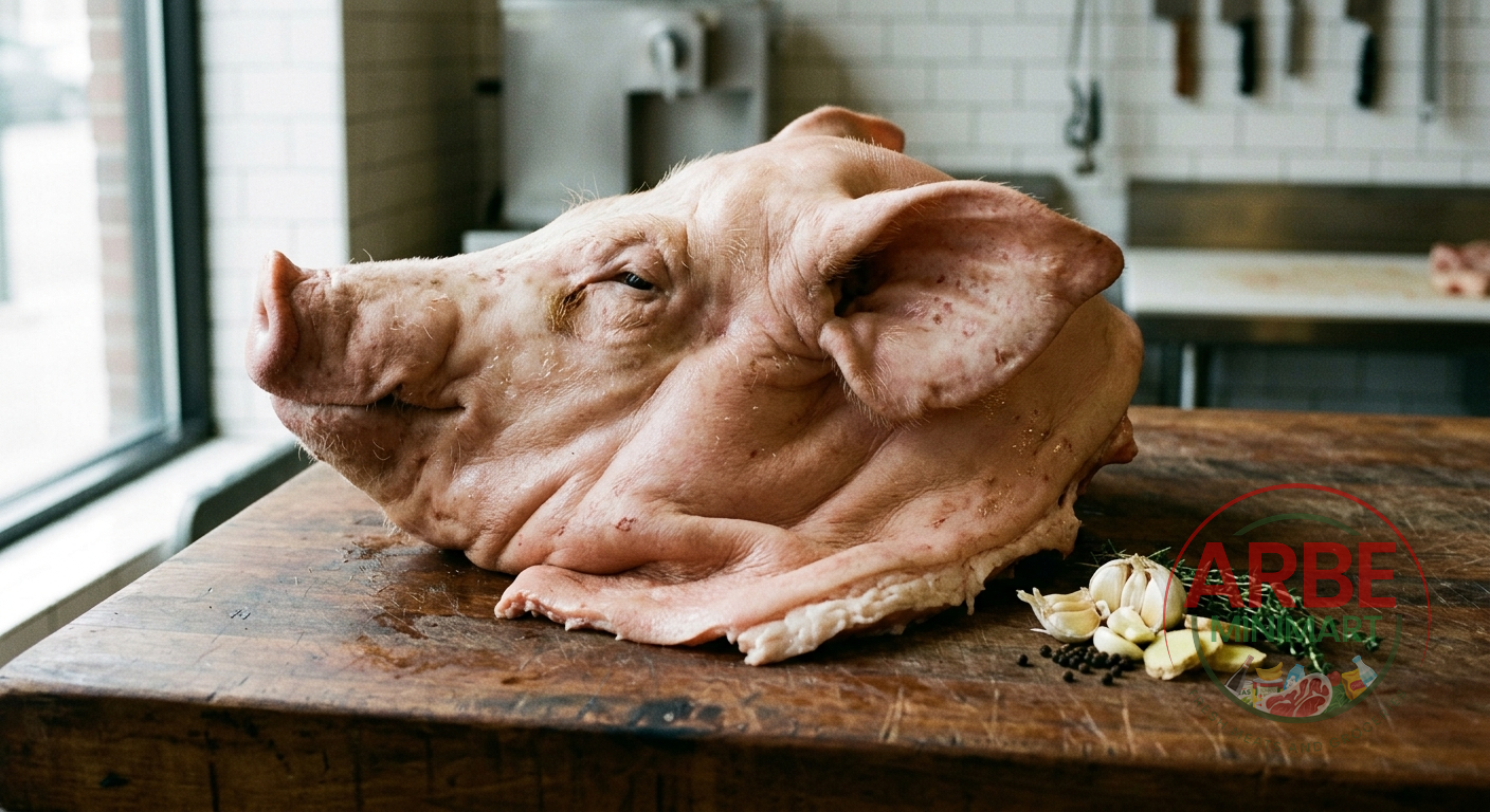 Fresh Pork Head (Skin only)